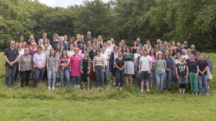 Foto des Kollegiums im Schuljahr 2024 - 2025
